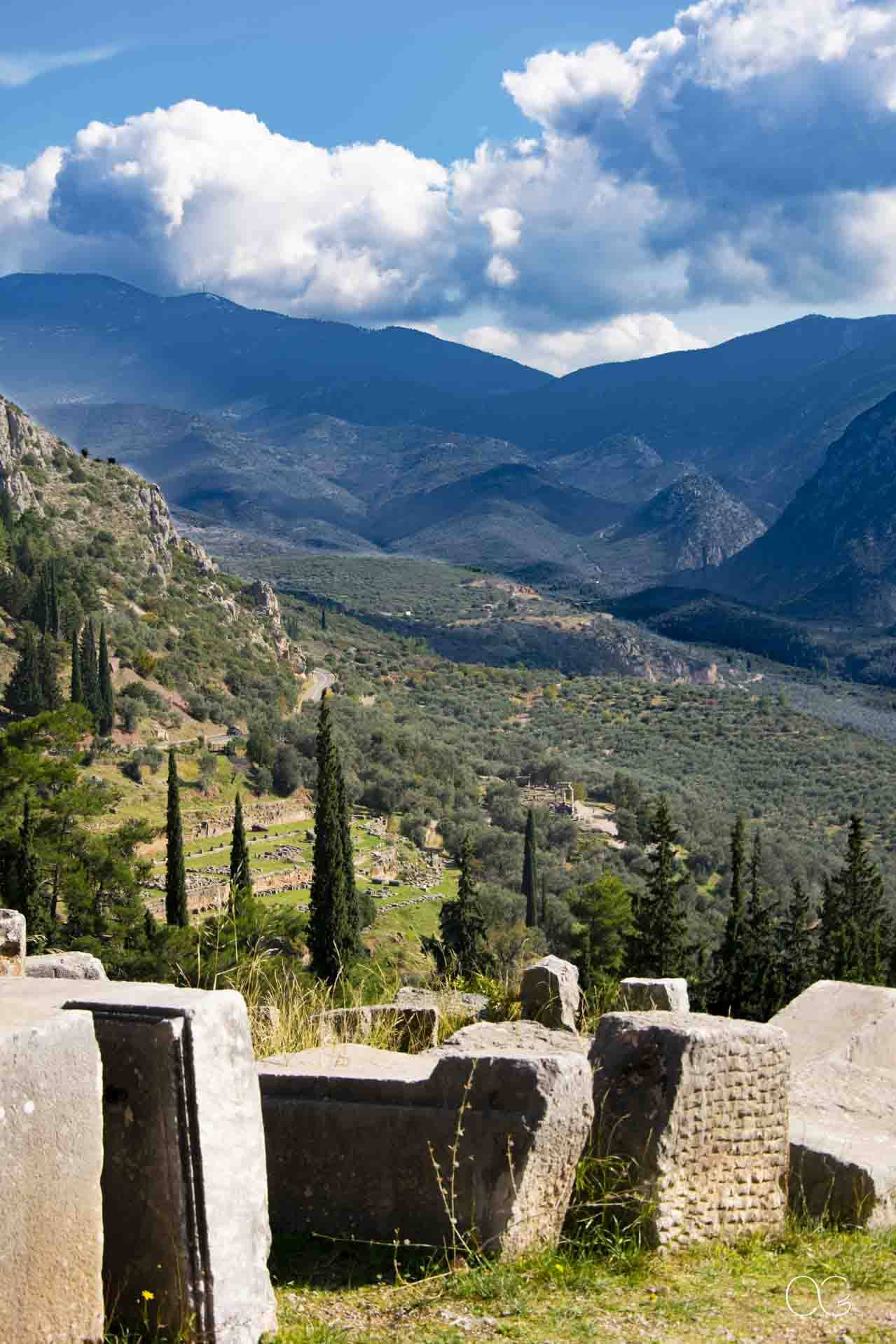 Paysage grec