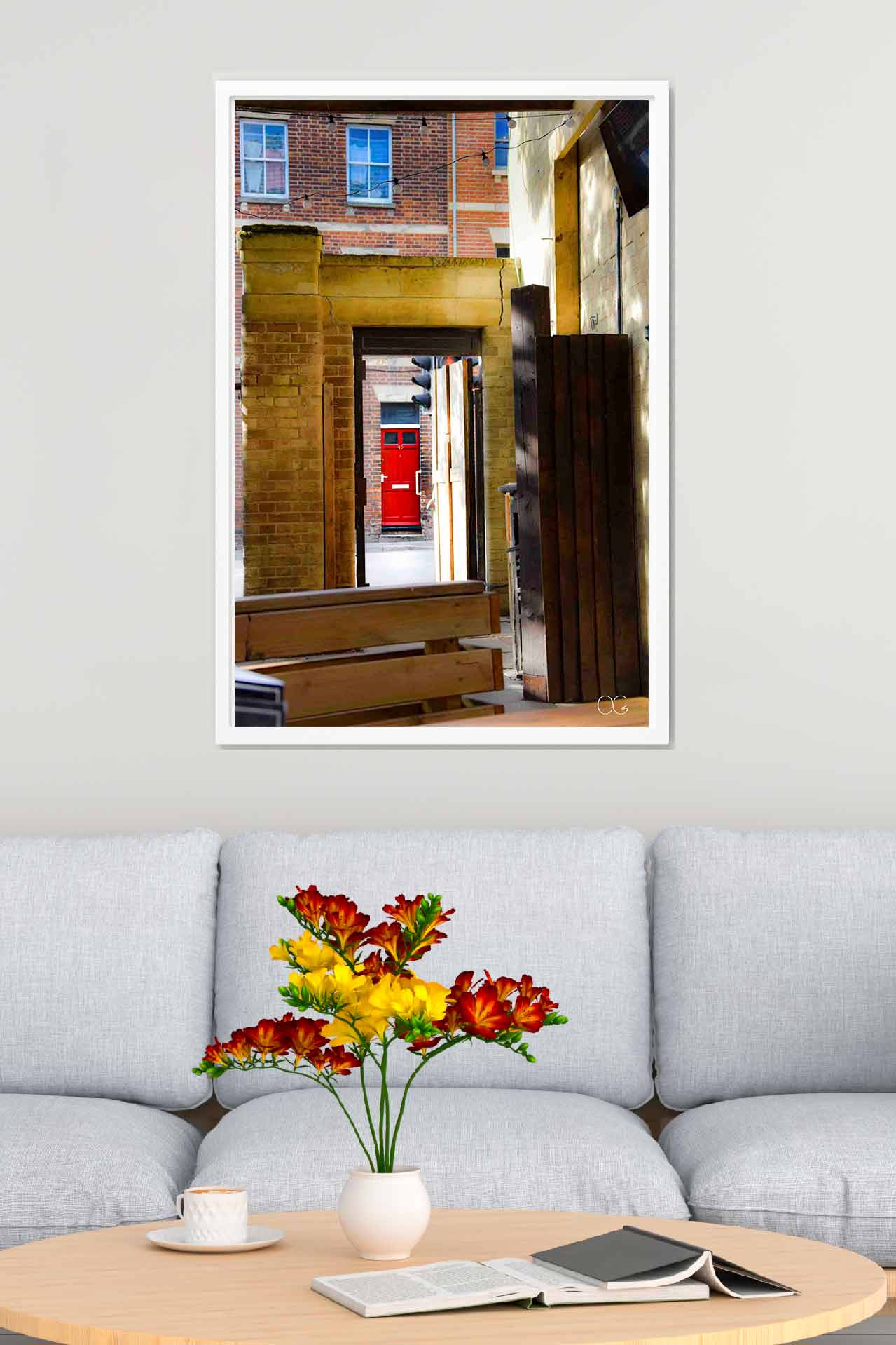 La porte rouge