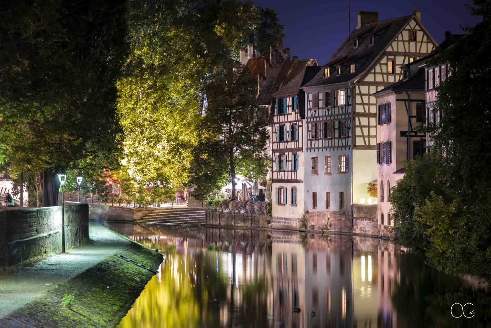 Petite France nocturne